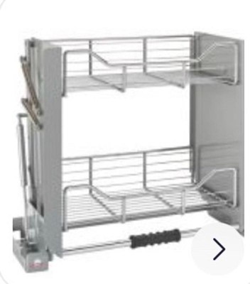 Stainless Steel Pot Rack Shelf - Depth 500mm - Kitchen Solutions