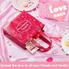 Joyfy 12 Pcs Valentine's Day Gift Bags with 6 Designs for Kids Party Favor, Classroom Exchange Prizes, Non-Woven Tote Bags For Present Wrapping - 4 of 4