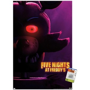 Trends International Five Nights at Freddy's Movie - Foxy One Sheet Unframed Wall Poster Prints - 1 of 4