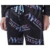 Seven Times Six Magic The Gathering Card Game Men's Allover Logo Pajama Pants Black - 3 of 4