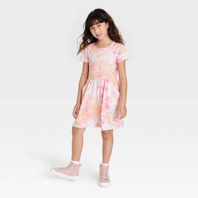 cat and jack tie dye dress