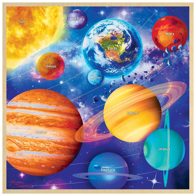 MasterPieces Inc Solar System 48 Piece Real Wood Jigsaw Puzzle, 3 of 7