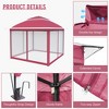 Yardsight 11 Ft. X 11 Ft. Pop Up Portable Gazebo With Mosquito Netting - 4 of 4