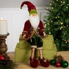 Northlight Elf Christmas Figure with Bendable Legs - 18" - Red and Green - image 2 of 4