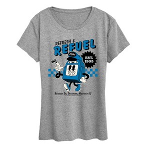 Women's - Ford - Ford Refresh Refuel Short Sleeve Graphic T-Shirt - 1 of 4