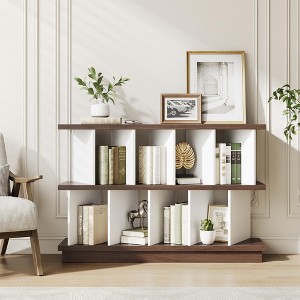 GustoWave 8 Cube Storage Shelf Organizer, Open Cube Bookshelf with 10 Removable Back Panels,for Living Room, Bedroom, Entrance Hall, and Home Office - 1 of 4