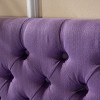 KTMBDW Tufted Upholstered Headboard Queen Size, Solid Wood Head Board with Durable Metal Legs, Adjustable Height Bed Beadboard - 3 of 4