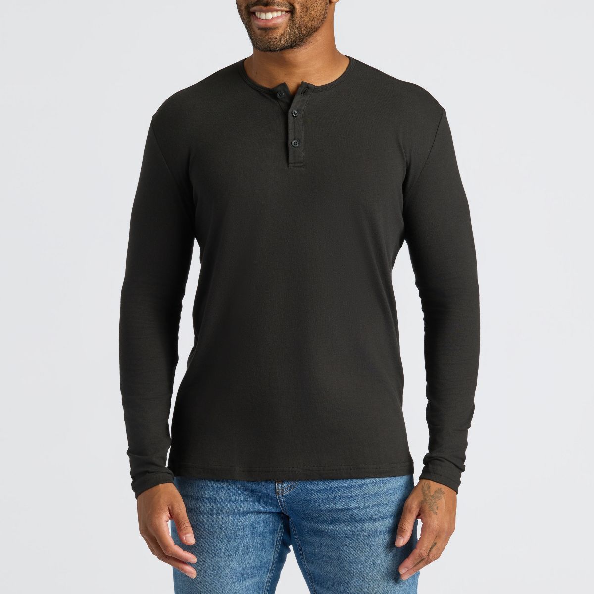 Men's Classic Long Sleeve Henley - True Classic