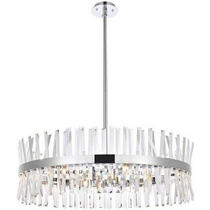 Elegant Lighting Serephina 16 - Light Chandelier in  Chrome - 1 of 4