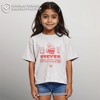 Girls A Minecraft Movie Steve's Hot Lava Chicken Graphic Graphic Cropped T-Shirt - 2 of 4