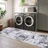 Modern Abstract Area Rugs for Living Room Bedroom Low Pile Rug Non-Slip Rug - 2 of 4