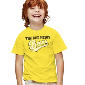Boys' Short Sleeve Bad News Bears Logo T-Shirt - 1 of 4