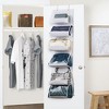 Osto Over-the-door Hanging Purse Organizer With 6 Pockets; Closet Handbag  Holder And Organizer 64 Inch : Target