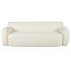 Minimalist Compression Sofa, Curved Design, 3-Seater Casual Sofa for Living Rooms, Bedrooms, and Apartments - image 3 of 4