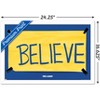 Trends International Ted Lasso - Believe Framed Wall Poster Prints - 3 of 4