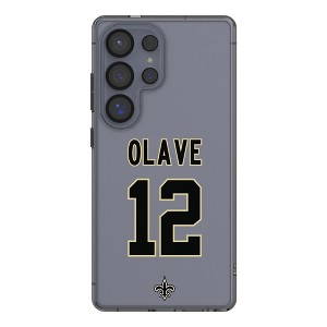 NFL New Orleans Saints Players Game Tactic Clear Cell Phone Case for Samsung Galaxy - 1 of 4
