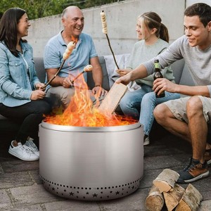Stove Bonfire, Smokeless Fire Pit, Wood Burning Fireplaces - 1 of 4