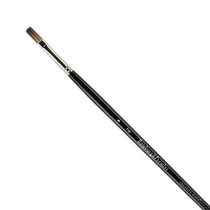 Creative Mark Hamburg Premiere Professional Oil Painting Brushes - Flat Oil Paint Brush - Handmade in Germany, Natural & Synthetic Hair Blend, Long - 1 of 4