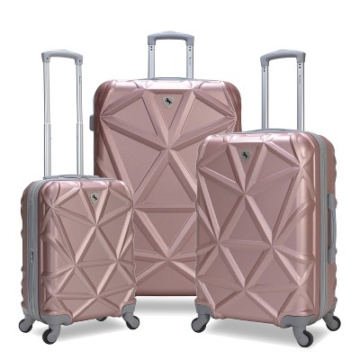AMKA Gem 3-Piece Expandable Spinner Luggage Sets