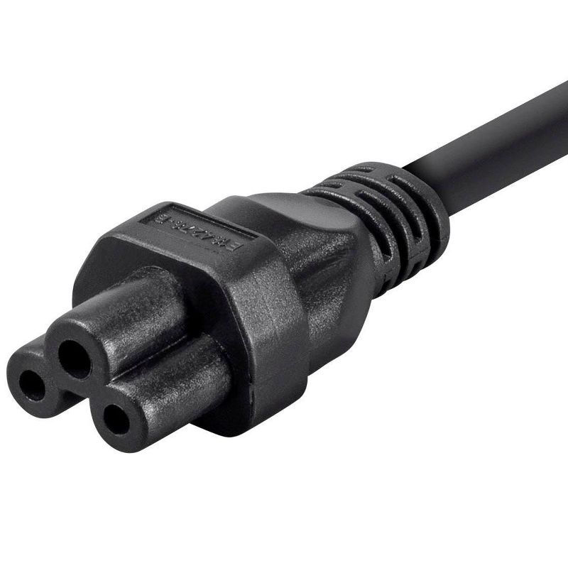 Monoprice 15ft 18AWG Grounded AC Power Cord, 10A (NEMA 5-15P to IEC-320-C5), 3 of 4
