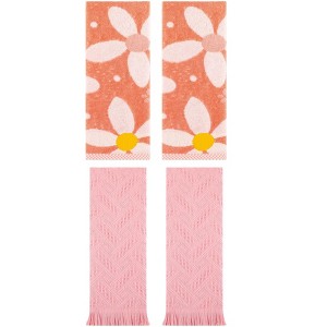 REGALWOVEN 4 Pcs Bathroom Pure Cotton Soft Absorbent Hand Towels 13 x 29 Inch - 1 of 4