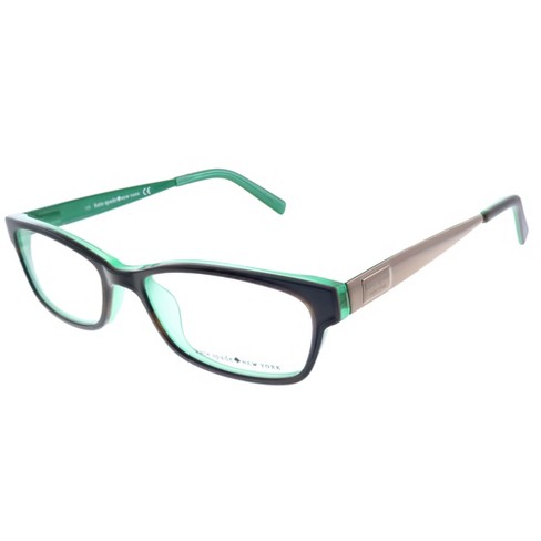 Kate Spade 1y6 Womens Rectangle Eyeglasses Tortoise Forest Green 51mm :  Target