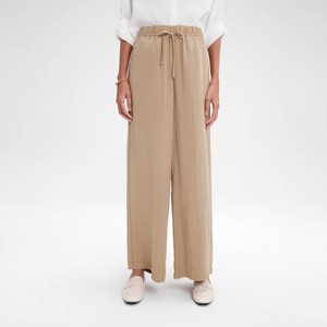 Women's High-Rise Wide Leg Pull-On Pants - A New Day™ - 1 of 4