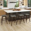 Tangkula Set of 4 Swivel Bar Stools 30" Bar Chairs w/ Padded Contoured Seat & Footrest - 2 of 4