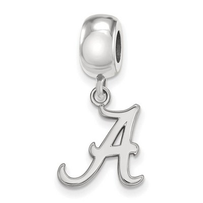 Black Bow Jewelry Sterling Silver Alabama Crimson Tide NCAA Bead Charm