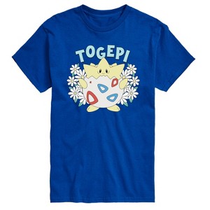 Men's - Pokémon - Floral Togepi Short Sleeve Graphic T-Shirt - 1 of 3