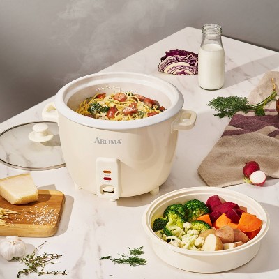 Aroma 16 Cup Rice Cooker with Pop Up Steam Tray❗MAY HAVE MISSING PIECES/NEEDS CLEANING❗