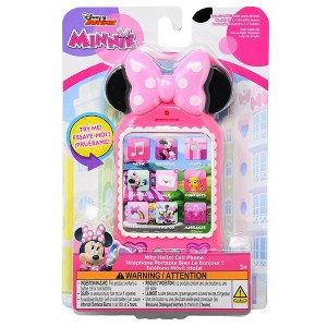 Disney Junior 'Why Hello!' Minnie Mouse Cell Phone Toy - 1 of 4