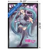 Trends International Hatsune Miku - Stage Lights Framed Wall Poster Prints - 3 of 4
