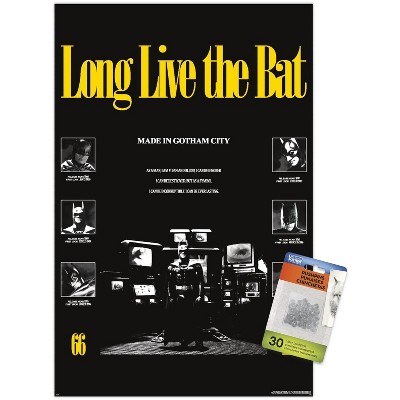 Trends International DC Comics Batman: 85th Anniversary - Long Live The Bat (Batman Collage) Unframed Wall Poster Prints