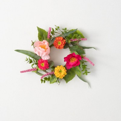 Sullivans Vibrant Floral Wreath
