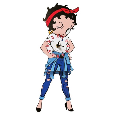 Collections Etc Betty Boop Swinging Legs Pendulum Wall Clock Wall Clock White : Target Collections Etc Betty Boop Swinging Legs Pendulum Wall Clock Wall Clock White : Target