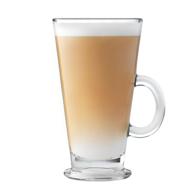 Libbey Catalina Clear Glass Irish Coffee Mugs, 9-ounce, Set of 6