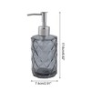 Unique Bargains Elegant Soap Pump Dispenser for Bathroom 11.15oz 1 Pc - 4 of 4