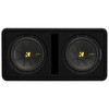 Kicker Dual 10 Inch Comp Bass Package 50DCWC102 with CXA4001 and amp wire kit - image 3 of 4