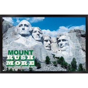 Trends International Mount Rushmore Framed Wall Poster Prints - 1 of 4