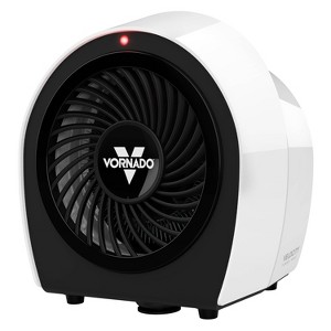 Vornado Velocity 1R Personal SpaceHeater with 2 Heat Settings and Advanced Safety Features: Electric Fan, 750W, ETL Listed - 1 of 4