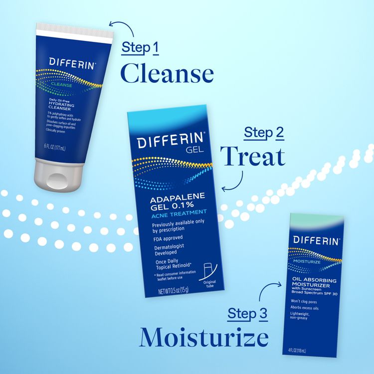 Differin Acne Retinoid Treatment Gel Adapalene 0.1%, 5 of 8