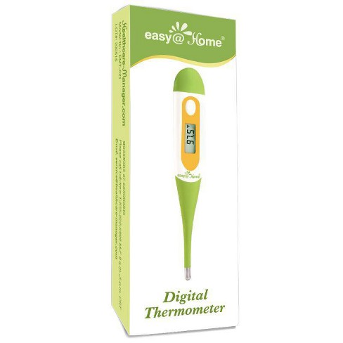 Digital Oral Thermometer for Adult and Kid, Easy@Home Accurate Fast Reading  Body Temperature Thermometer for Oral and Underarm Measurement with Fever