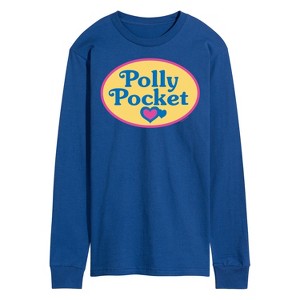 Men's - Polly Pocket - Polly Pocket Color Logo Long Sleeve Graphic T-Shirt - 1 of 3