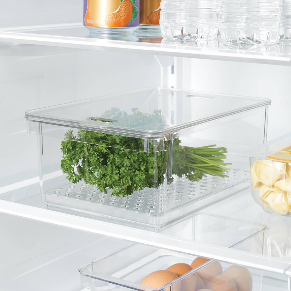 Produce Fridge Bin with Lid - Brightroomâ„¢