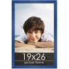 PosterPalooza | Classic Modern Blue Picture Frame - UV Acrylic, Foam Board Backing, Hanging Hardware - 2 of 4