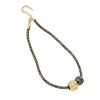 SOHI Women's Antique Gold The Mirror Collar Necklace - 2 of 4