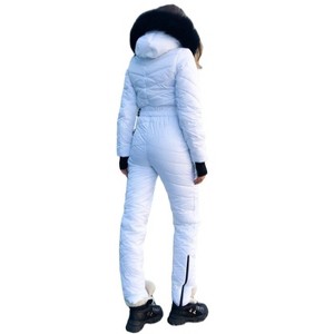 Imily Bela Womens Onesie Ski Suit Winter Outdoor Sports Waterproof Snowsuit Jumpsuits Jacket - 1 of 4