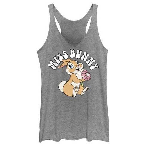 Women's Bambi Miss Bunny Racerback Tank Top - image 1 of 4