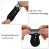 Unique Bargains Dog Cats Non-Slip Socks Bow Tie Pattern Paw Protection and Traction Black 4 Pcs - 3 of 4